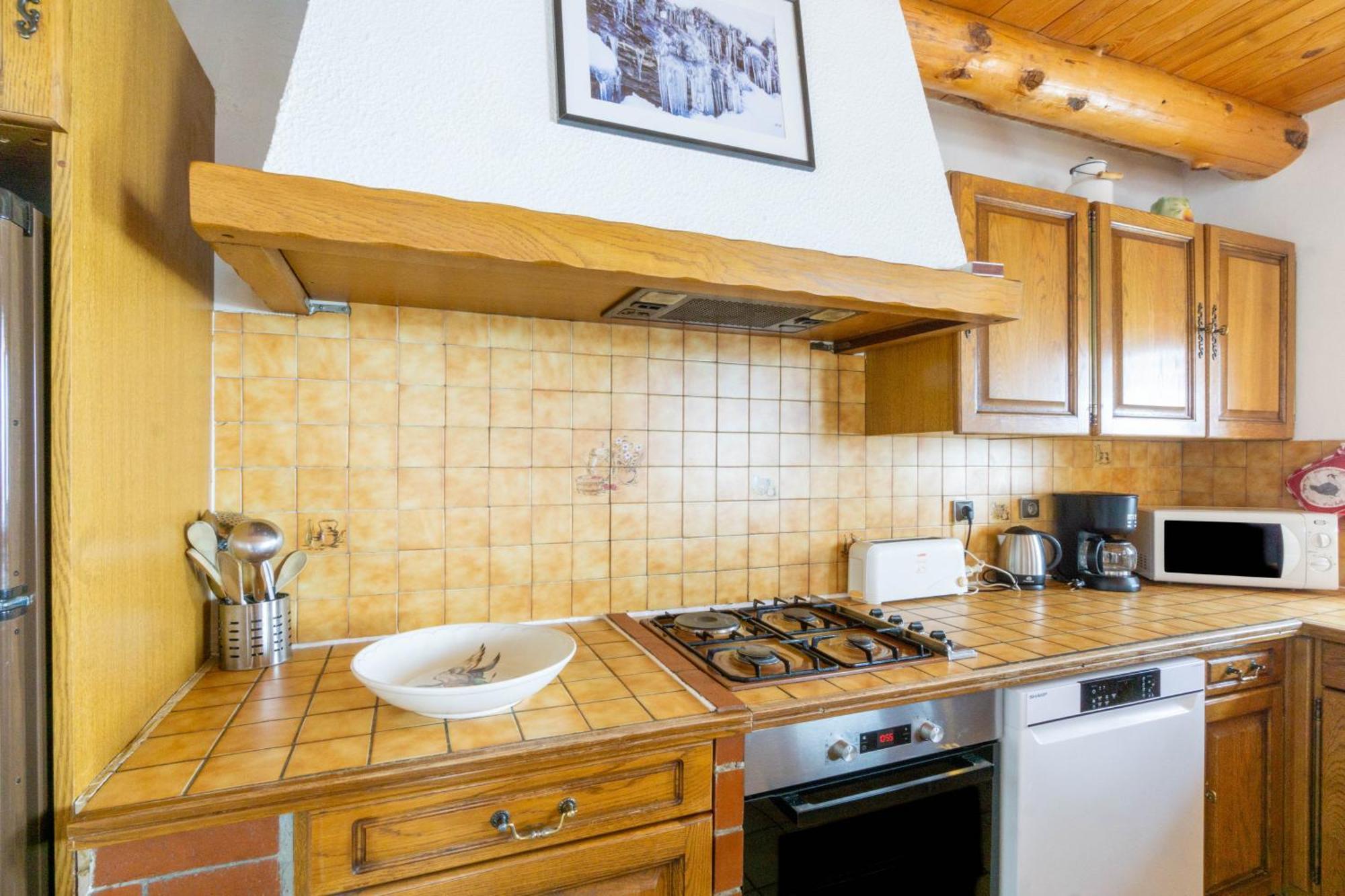Chalet Les Moulins 阿尔克河畔博讷瓦勒 外观 照片